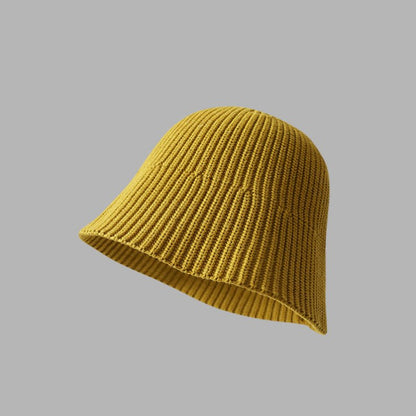 Girls' Solid Color Woven Bucket Hat - Urban Caps