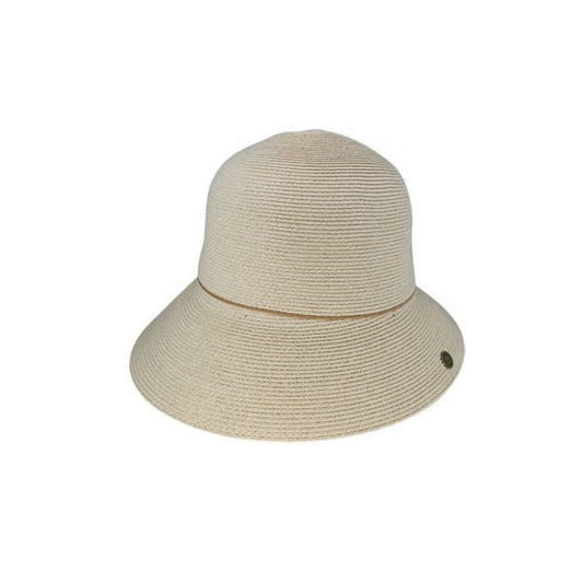 Giselle – Women’s Japanese Toyo Fine Braid Cloche Hat with Medium Brim - Urban Caps