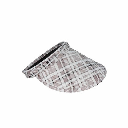 Hampton – Cotton Print Wide Brim Sun Visor for Outdoor Protection - Urban Caps