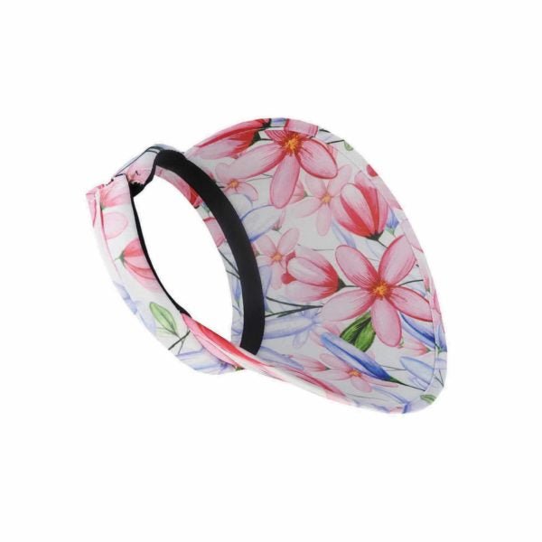 Hampton – Cotton Print Wide Brim Sun Visor for Outdoor Protection - Urban Caps