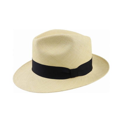 Handwoven Toquilla Straw Panama Hat – Teddy King Brisa 8 with 6cm Brim - Urban Caps