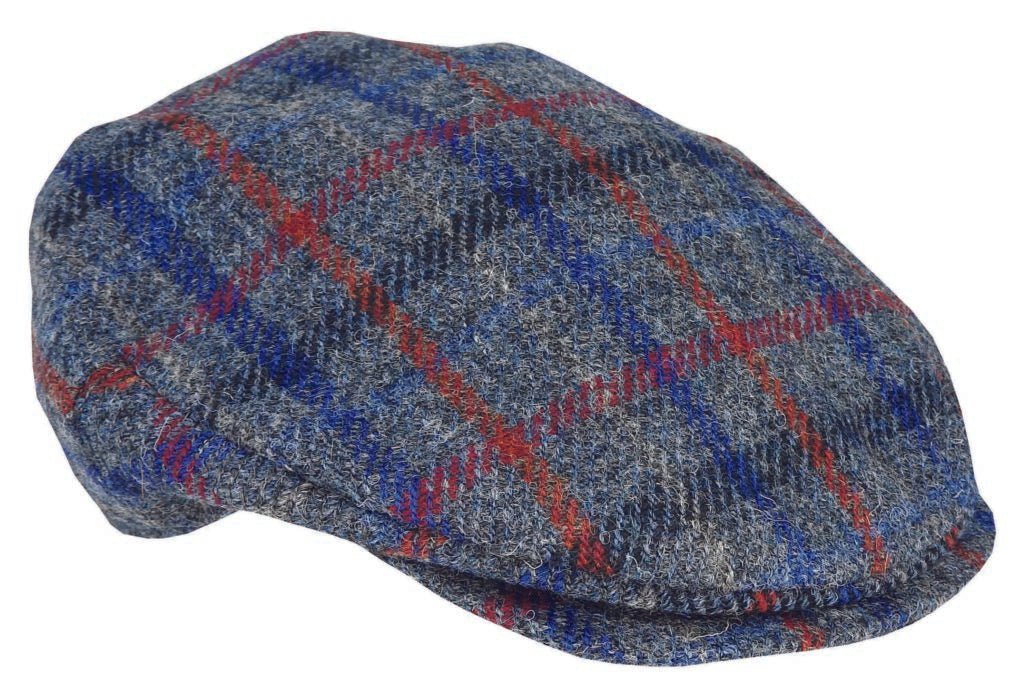 Hanna Hats Plain Donegal Tweed Vintage Cap – Pure New Wool, Handmade in Ireland - Urban Caps