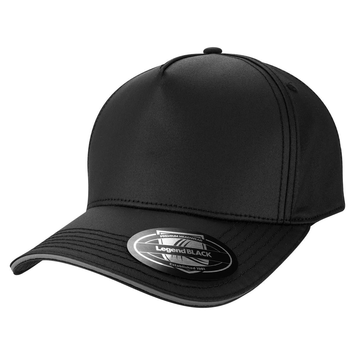 Harley Cap – 100% Waxed Cotton, Structured 5 - Panel, Adjustable Fabric Strap, Water Resistant - Urban Caps
