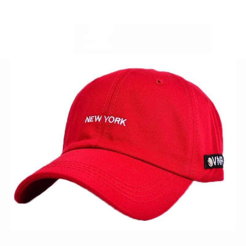 Hat Baseball Cap Peak Cap Female Korean Version Korean Wild - Urban Caps