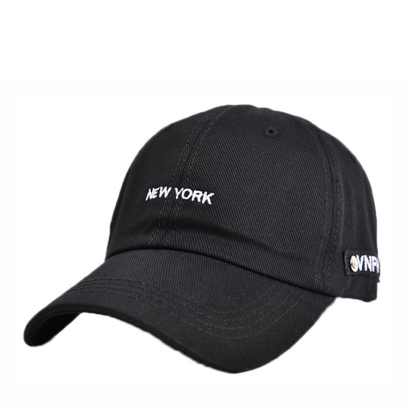 Hat Baseball Cap Peak Cap Female Korean Version Korean Wild - Urban Caps