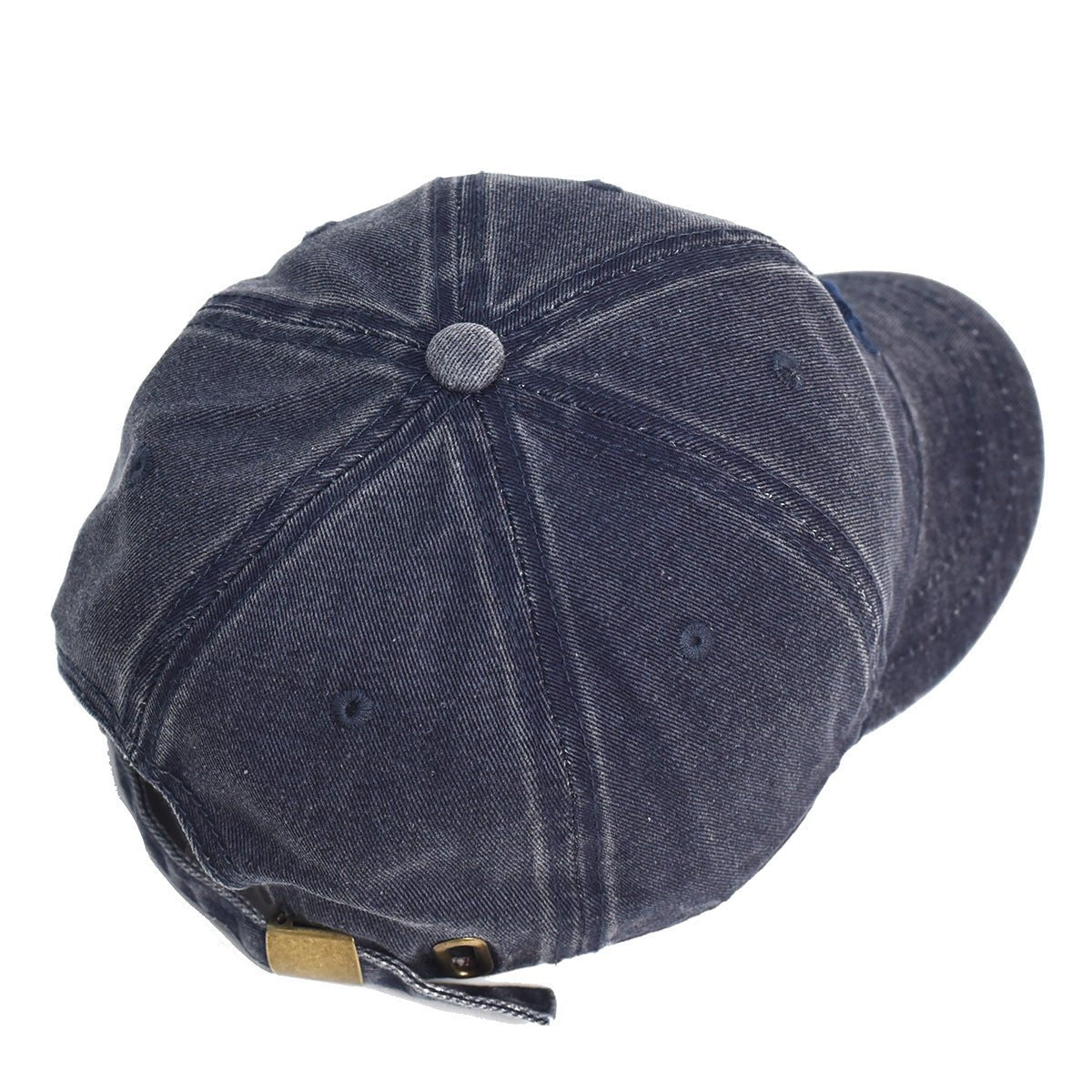 Hat Female Spring And Autumn Personality Washed Distressed Letters Short Brim Baseball Cap - Urban Caps