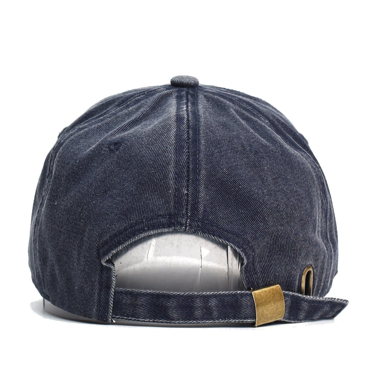 Hat Female Spring And Autumn Personality Washed Distressed Letters Short Brim Baseball Cap - Urban Caps