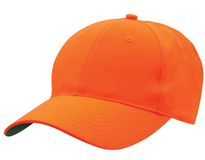 Hi Viz Cap – Bright Polyester Hi - Vis, Structured 6 - Panel, Adjustable Velcro Fit - Urban Caps