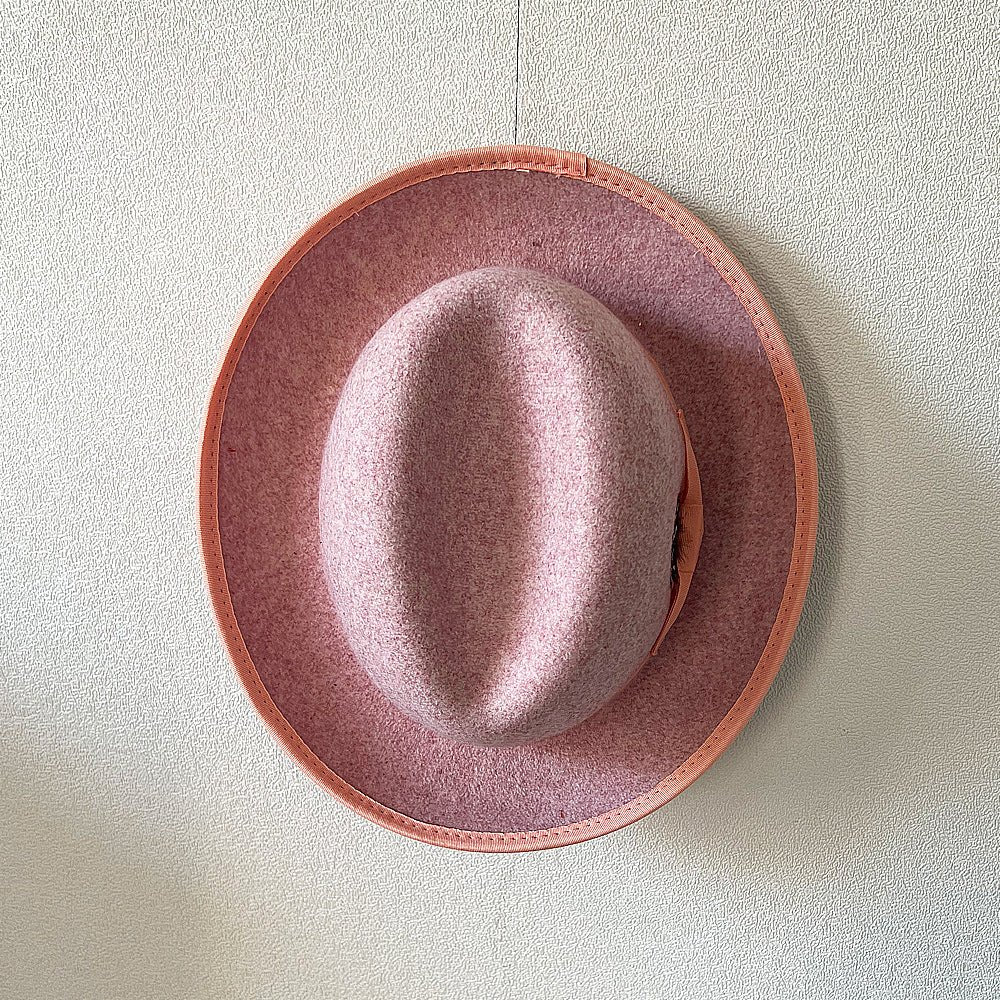High - grade Fabric Handmade Feather Felt Cap Men's Hamburger Hatband Lining - Urban Caps