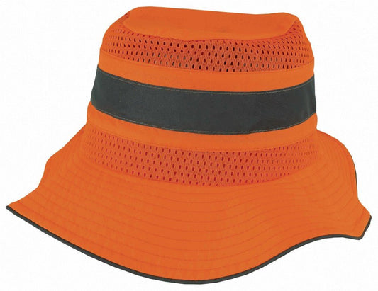 High - Visibility Taslon Mesh Hat with Ventilation Panels - Urban Caps
