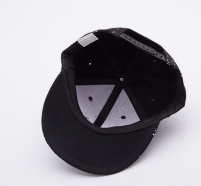 Hip hop safety hard hat custom skull caps glitter ponytail caps - Urban Caps