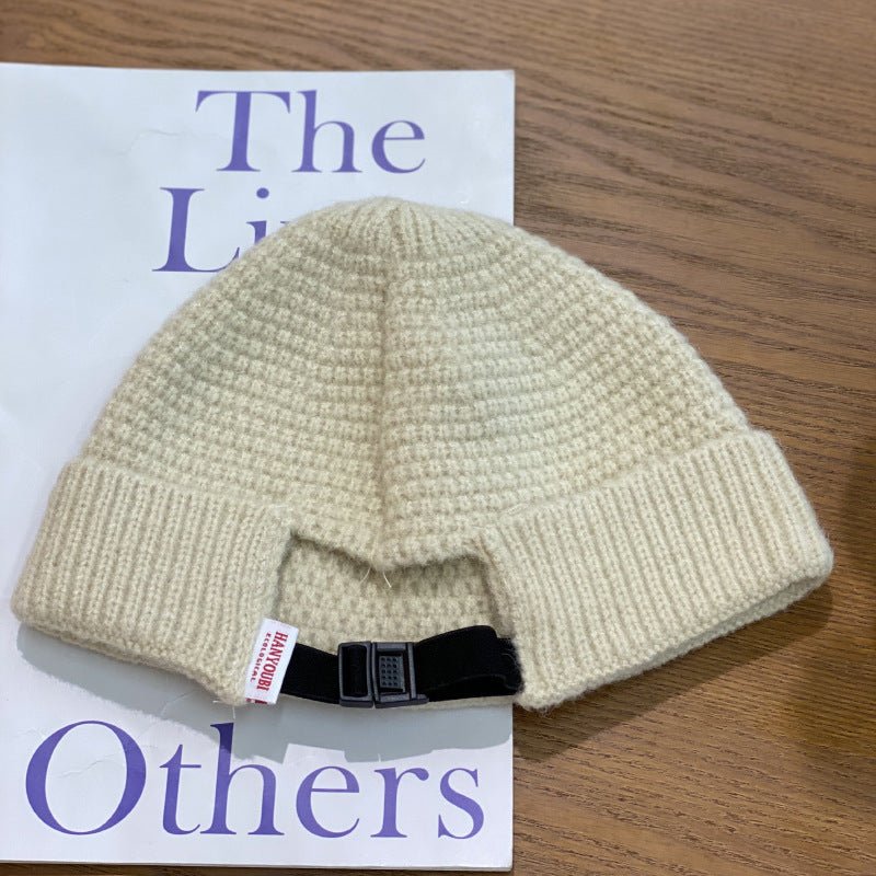 Hip - Hop Style Knit Beanie – Casual Wool Hat for Streetwear Looks - Urban Caps
