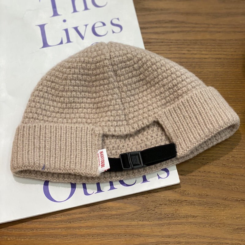 Hip - Hop Style Knit Beanie – Casual Wool Hat for Streetwear Looks - Urban Caps