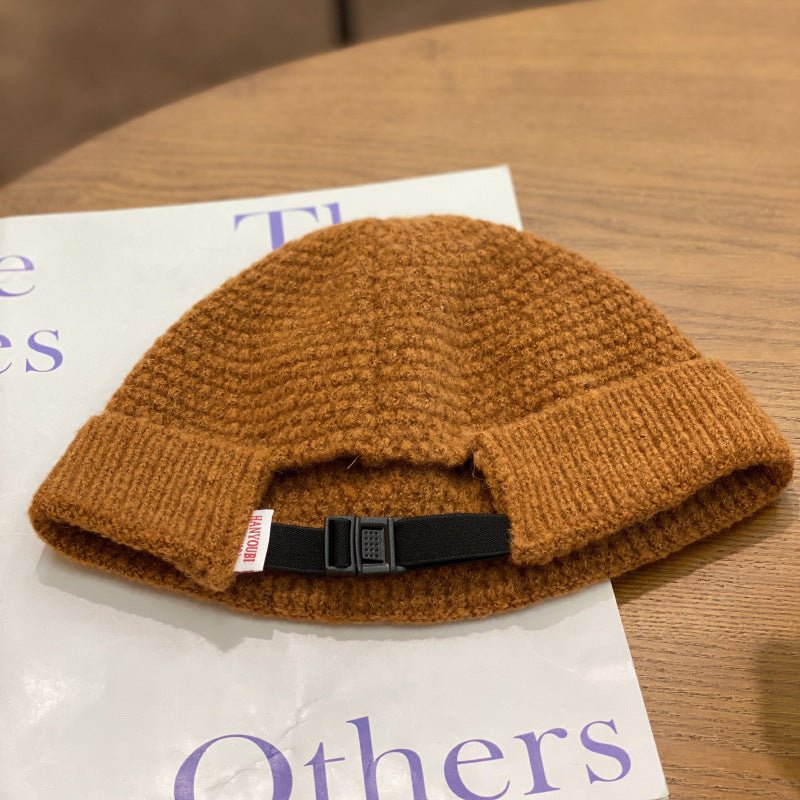 Hip - Hop Style Knit Beanie – Casual Wool Hat for Streetwear Looks - Urban Caps