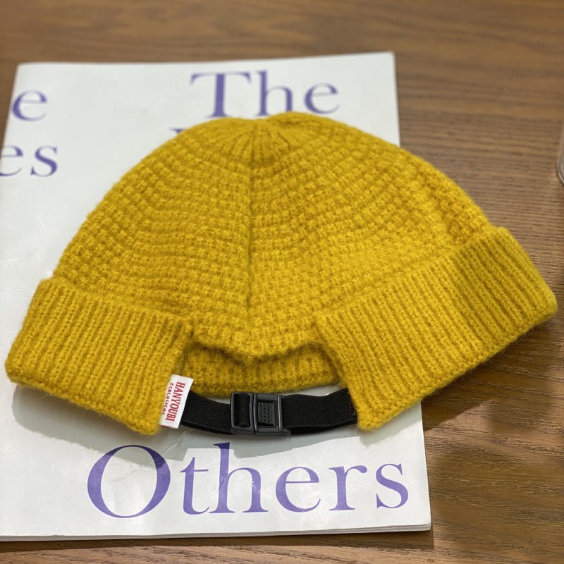 Hip - Hop Style Knit Beanie – Casual Wool Hat for Streetwear Looks - Urban Caps