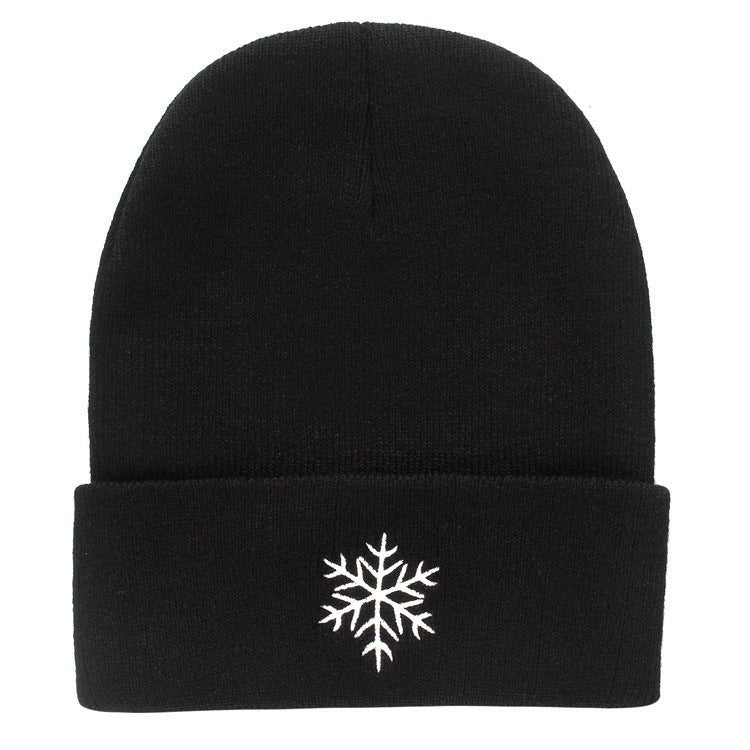 Hip Hop Weather Beanie – Creative Embroidered Wool Knit Hat with Icon Designs - Urban Caps