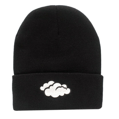 Hip Hop Weather Beanie – Creative Embroidered Wool Knit Hat with Icon Designs - Urban Caps