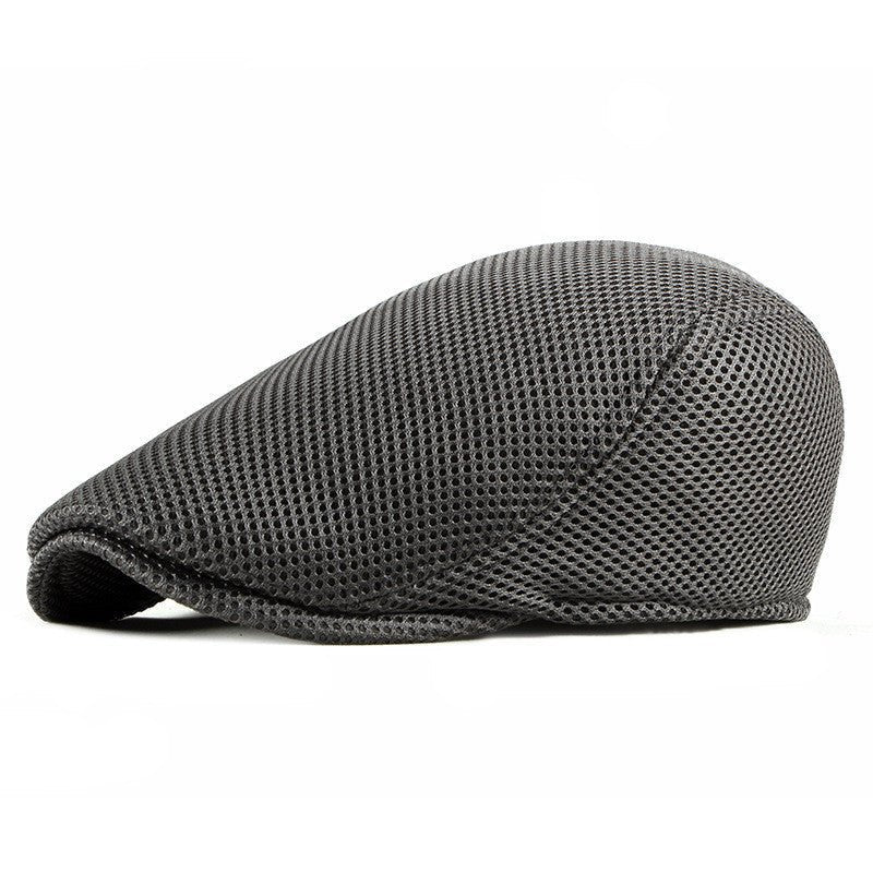 Hollow Mesh Men's Fashion Light Board Simple Cap - Urban Caps