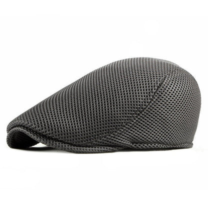 Hollow Mesh Men's Fashion Light Board Simple Cap - Urban Caps