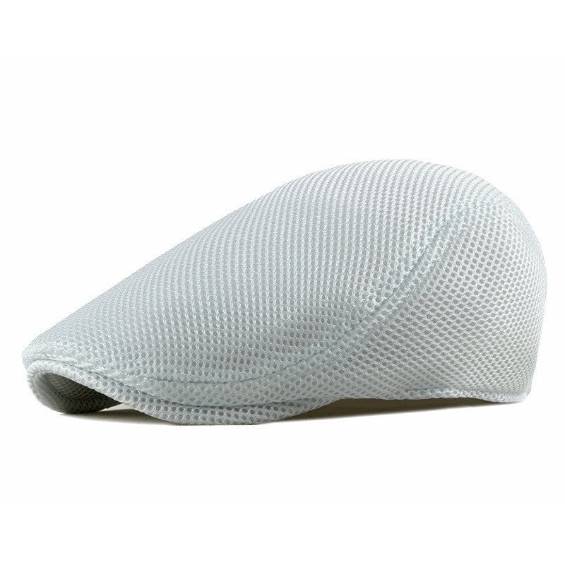 Hollow Mesh Men's Fashion Light Board Simple Cap - Urban Caps