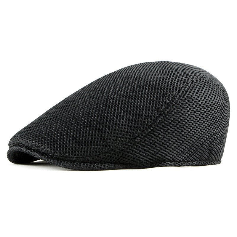 Hollow Mesh Men's Fashion Light Board Simple Cap - Urban Caps