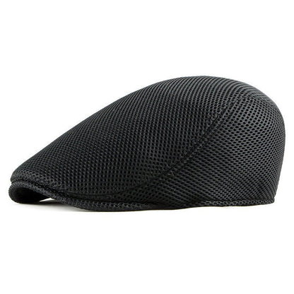 Hollow Mesh Men's Fashion Light Board Simple Cap - Urban Caps