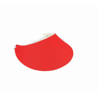Hope Foam Visor – Lightweight Plain Cotton Foam Sun Visor with Elastic Back - Urban Caps