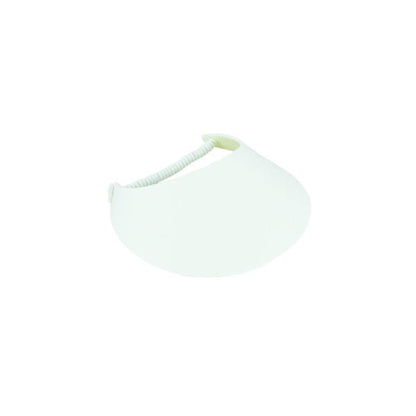 Hope Foam Visor – Lightweight Plain Cotton Foam Sun Visor with Elastic Back - Urban Caps