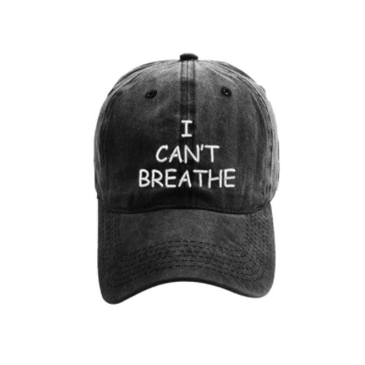 I can't breathe embroidered baseball caps - Urban Caps