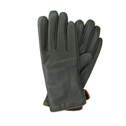 Idaho Sheepskin Leather Gloves – Contrast Stitch Trim, Winter Insulated - Urban Caps