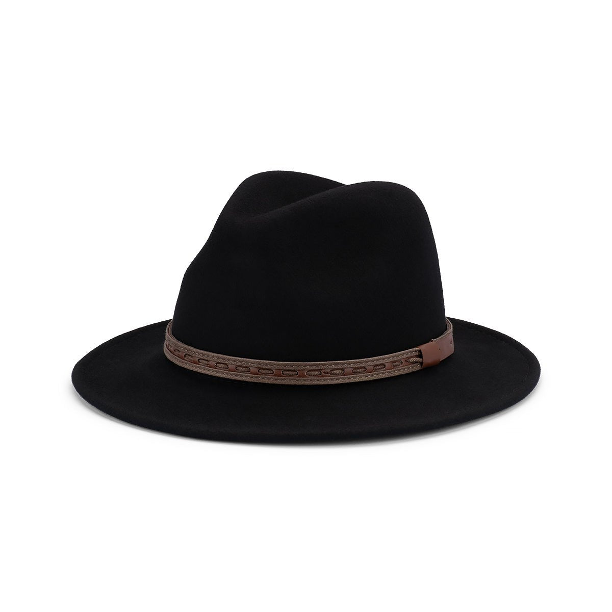 Johnny – Crushable Water - Repellent Wool Felt Safari Hat with Leather Band - Urban Caps