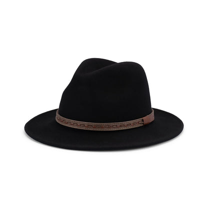Johnny – Crushable Water - Repellent Wool Felt Safari Hat with Leather Band - Urban Caps