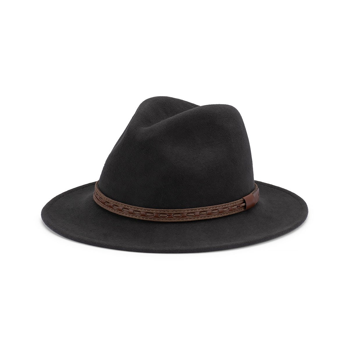 Johnny – Crushable Water - Repellent Wool Felt Safari Hat with Leather Band - Urban Caps