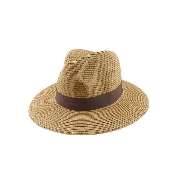 Juno Crushable Safari Hat with Braid Construction and Adjustable Fit - Urban Caps