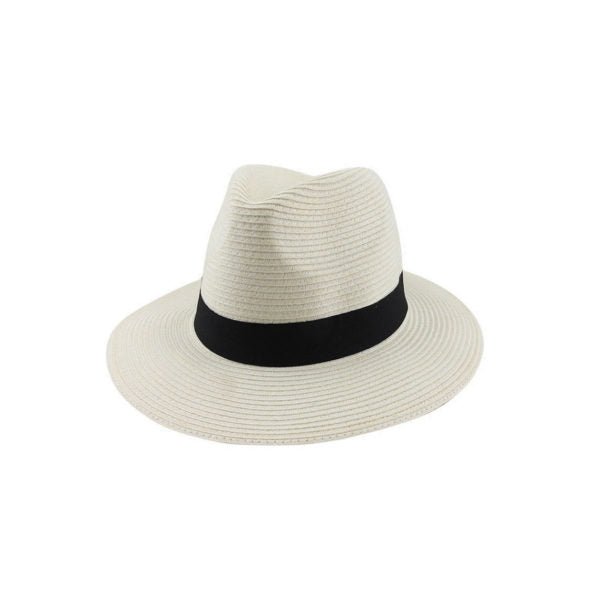 Juno Crushable Safari Hat with Braid Construction and Adjustable Fit - Urban Caps