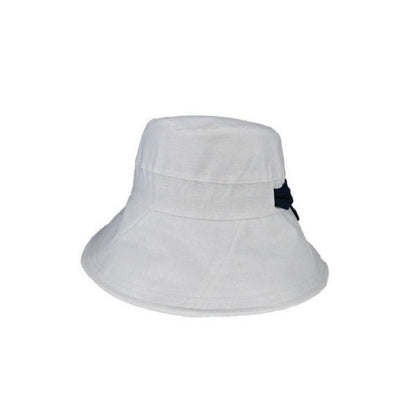 Kallista Women’s Hemp Sun Hat with Contrast Tie and Wide Brim – UPF50+ Protection - Urban Caps