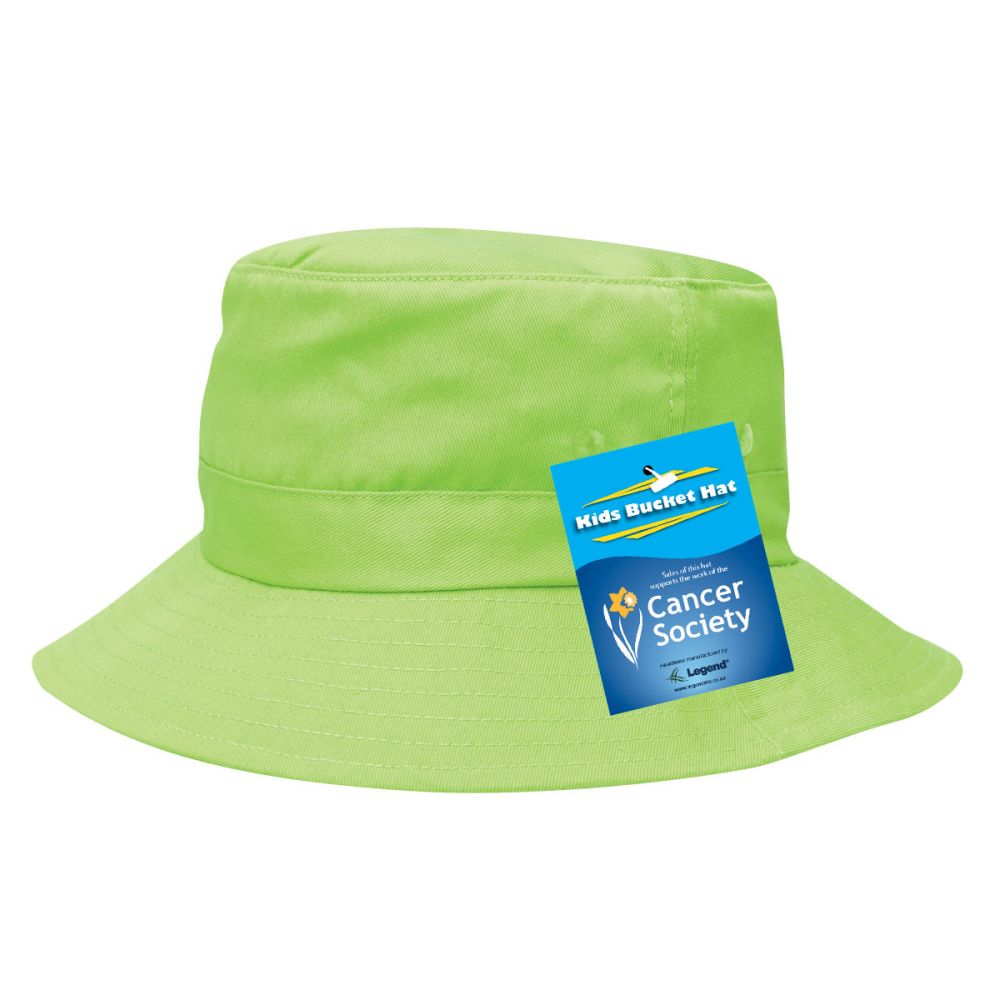 Kids Bucket Hat – SunSmart Cotton Twill with Adjustable Toggle | NZ Stock - Urban Caps