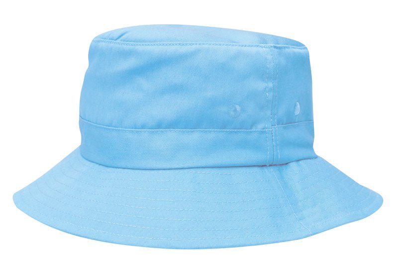 Kids Bucket Hat with Adjustable Toggle – Cotton Twill, Fits 51 - 54cm - Urban Caps