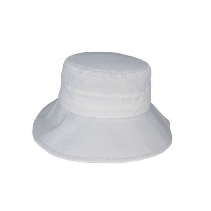 Kids’ Cotton Ponytail Bucket Hat – UPF50+ Sun Protection, Adjustable Fit - Urban Caps
