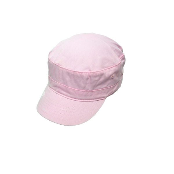 Kingston Enzyme Washed Cotton Twill Army Cap with Adjustable Back Strap - Urban Caps