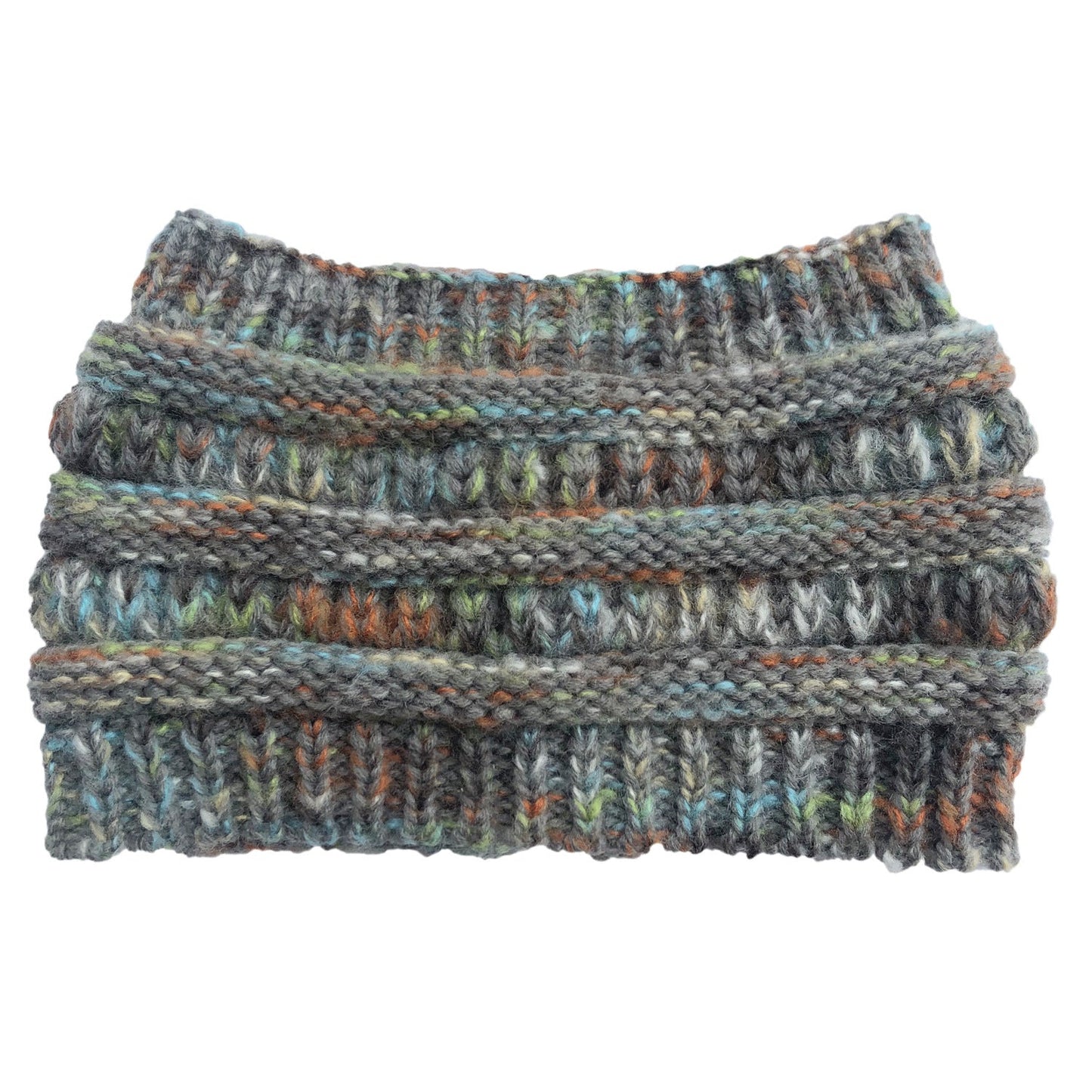Knitted ponytail wool headband - Urban Caps