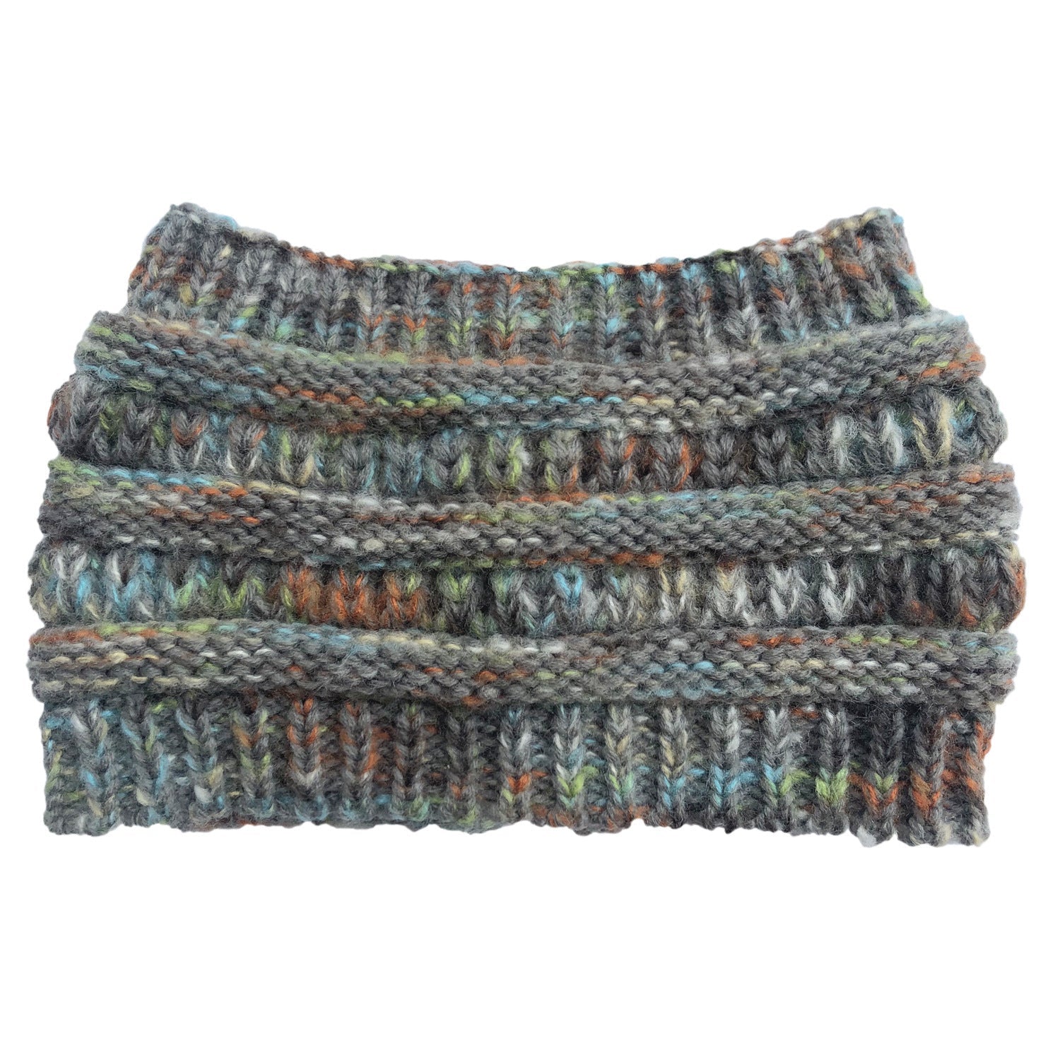 Knitted ponytail wool headband - Urban Caps