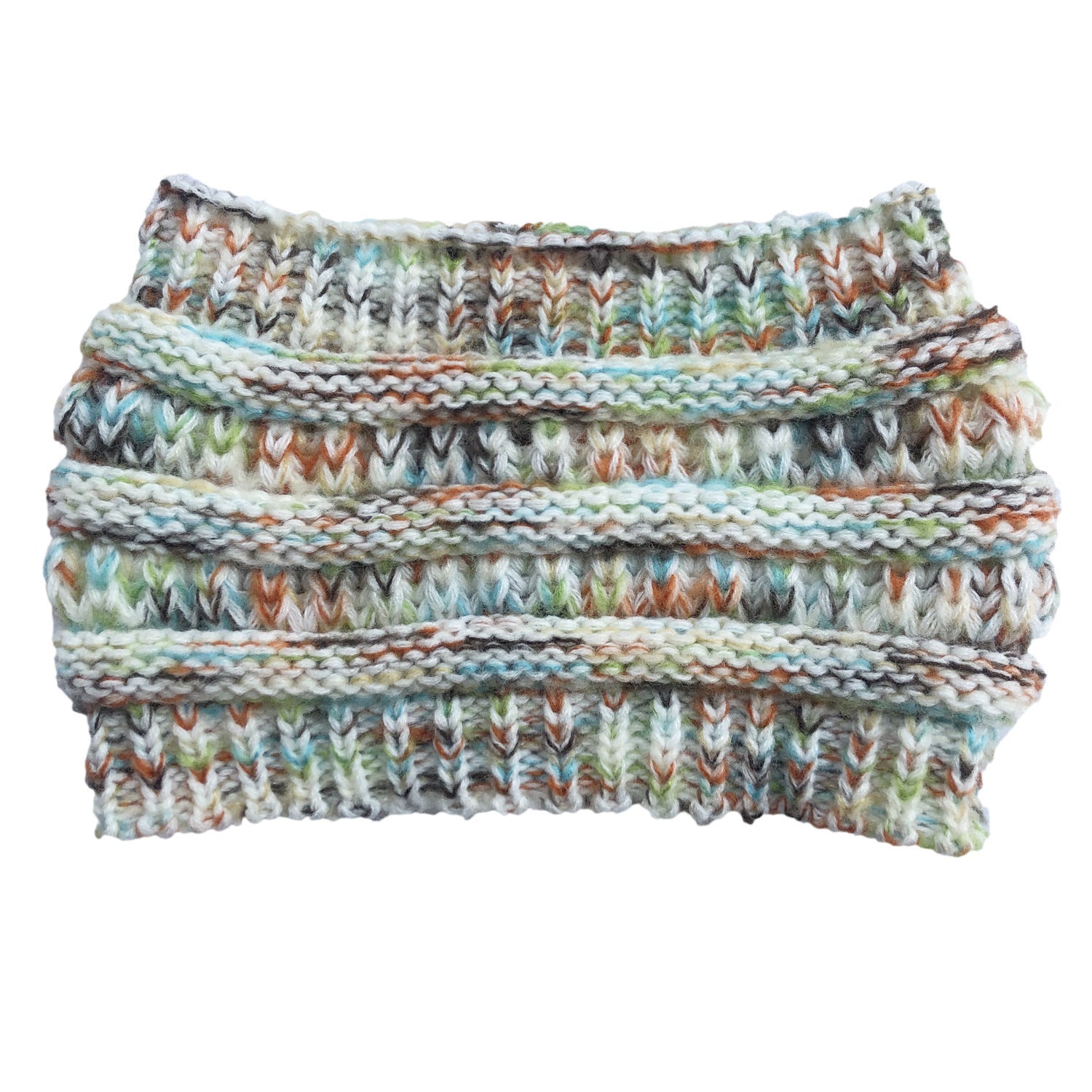 Knitted ponytail wool headband - Urban Caps