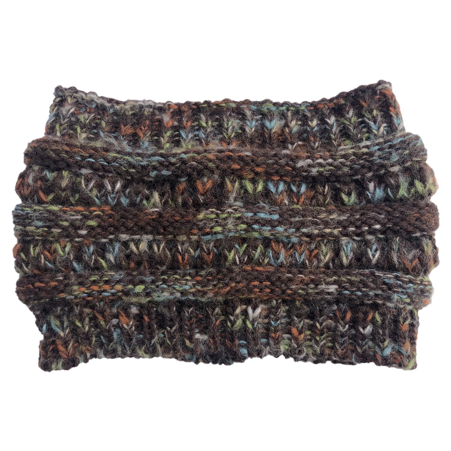 Knitted ponytail wool headband - Urban Caps