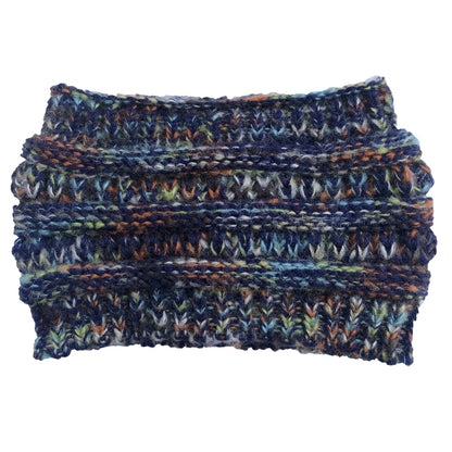 Knitted ponytail wool headband - Urban Caps