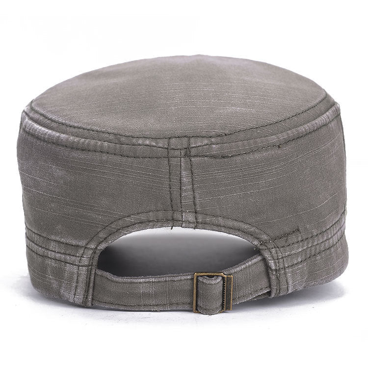 Korean Fashion Men's And Women's Flat - top Cap Stitching Retro Sun Hat Spring New Hat Manufacturer - Urban Caps