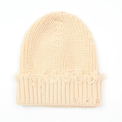 Korean Style All - match Female Cute Pullover Hat Knitted Hat - Urban Caps