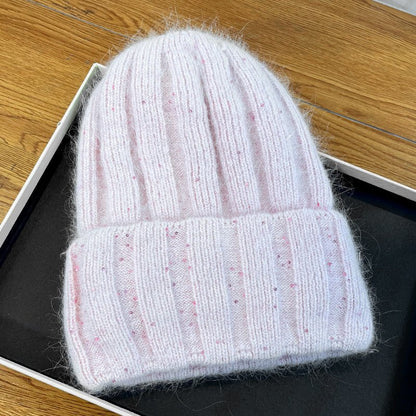 Korean - Style Melon Beanie – Minimalist Wool Knit Hat with Rounded Fit - Urban Caps