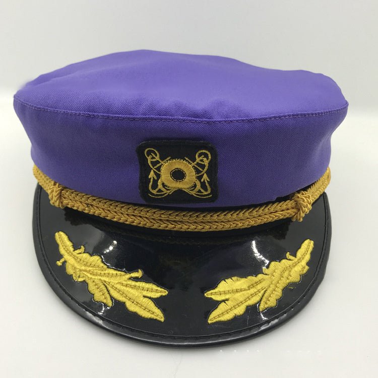 Korean version of retro men and women Navy blue navy cap - Urban Caps