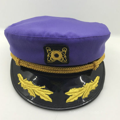 Korean version of retro men and women Navy blue navy cap - Urban Caps